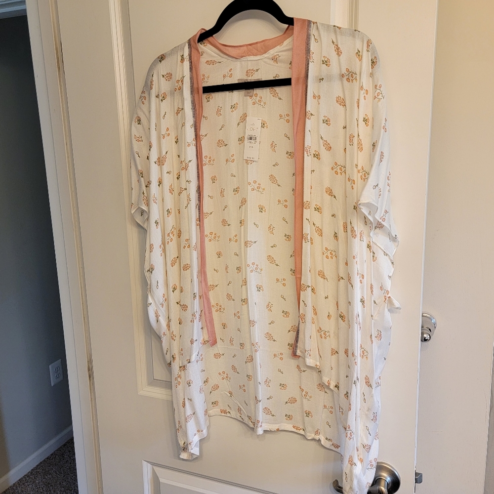 NWT LOFT Kimono Size M/L - Picture 2 of 6